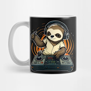 Sloth Dj Mug